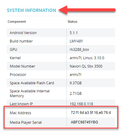 QL Player metadata fields